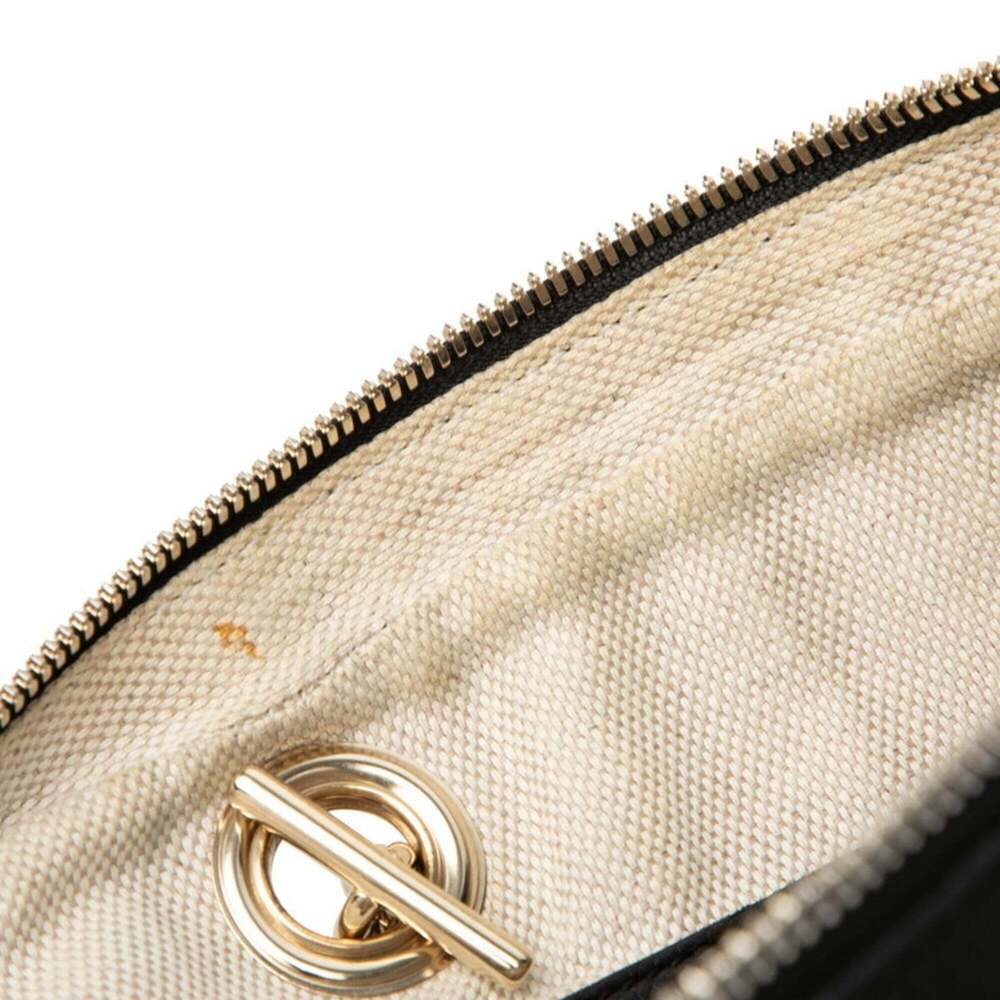 GUCCI Black Leather Shoulder Bag - Picture 4 of 7